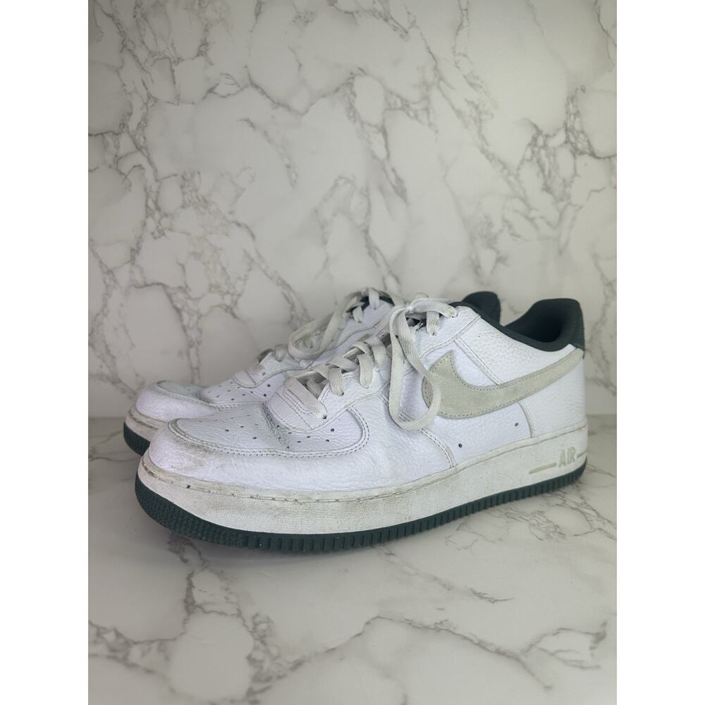 USED Nike Air Force 1 '07 LV8 White Sail Green HF1939-100 Men's Size 13 Shoes